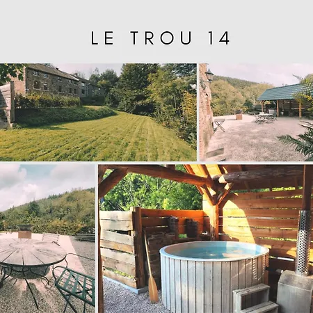 Le Trou 14, Ancienne Ferme Dans La Nature Avec Bain Nordique * Ferrieres