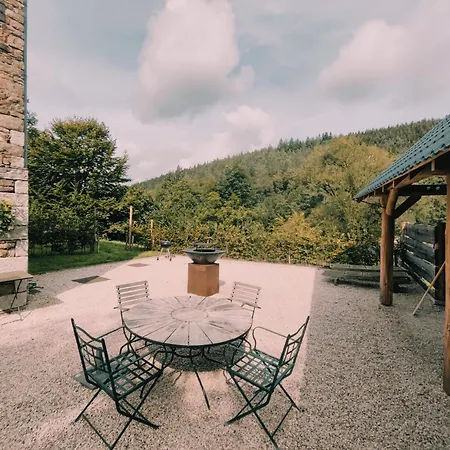 Le Trou 14, Ancienne Ferme Dans La Nature Avec Bain Nordique Feriehus Ferrières