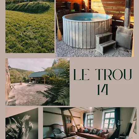 Le Trou 14, Ancienne Ferme Dans La Nature Avec Bain Nordique *